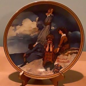 Norman Rockwell’s plate